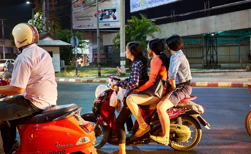 Three on a bike